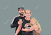 draw your portrait face into character vector cartoon art