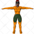 model and rig awesome 3d humanoid character for you
