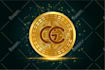 design new crypto and cryptocurrency token logo for your coin