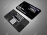 do credit card style business card design