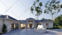 design 3d architecture exterior rendering home house commercial building model