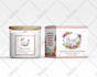 do candle label design, packaging design, cbd label