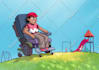 create a cute childrens book illustration