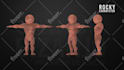 do 3d character cartoon model and render for you