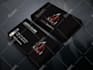 design double sided business card design print ready