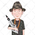 create cute avatar, sticker, emojis character for you