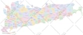 draw a unique vector or isometric map