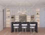do 3d interior design,3d render for kitchen