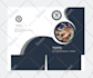 design 4 different presentation folder