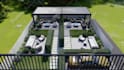 design backyard, garden, pool, patio, terrace as landscape architect