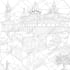 draw vector line art illustration, line drawing, outline