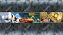 design youtube banner, tik tok and facebook cover page