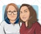 create professional caricatures for couples or wedding gift