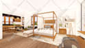 design interior with zara home, japandi and scandinavian style