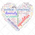design custom word cloud art, typography portrait, or text shape t shirt design