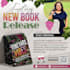 design book launch, book signing flyers or posters