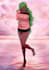 make digital illustration, original characters