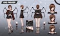 draw anime reference sheet or character sheet for vtuber and your oc