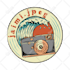 create vintage retro summer illustration for tshirt design