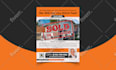 design business, corporate flyer, brochure or leaflet