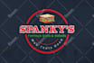 design food drinks BBQ coffee tea restaurant logo