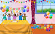 create cute african american children book illustrations