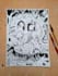 create beautiful hand drawn ink illustrations for you