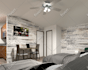 create sketchup 3d model and render