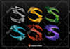 custom twitch sub badges, unique hand drawn subscriber icons