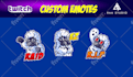 create custom emotes, sub badges for twitch, youtube