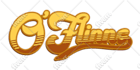 realistic design custom font retro , vintage ,70s style logo
