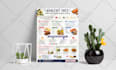 do modern business flyer design and corporate leaflet