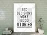 design minimalist typography motivational quotes poster wall arts