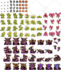 do pixel art, 8bit 16bit 32bit
