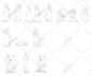 create clean vector line art illustrations