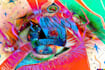create abstract geometric digital art
