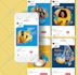 design creative facebook ads post
