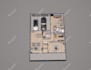 design,render the 2d,3d floorplan architectural interior
