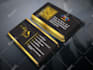 create luxury business card design with free qr code