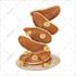 do custom digital food illustrations for menus and branding