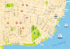 design section city map to show a location