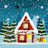 draw christmas illustrations and cards for you