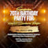 create a stunning dj, party, birthday and club flyers