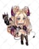 draw cute chibi character in anime style