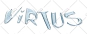 design glass chrome text effect