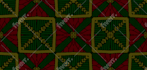 create african geometric tribal seamless textile pattern