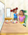create diverse african american children book illustration