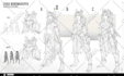 paint character concept art and illustration for you