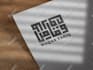 design your logo or name in square kufic arabic calligraphy