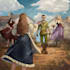 draw illustration for board game, card game, book